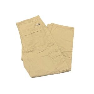 Y2K LEVIS L2 36x32 Khaki Relaxed Straight Pockets Beige Cargo Pants Skater